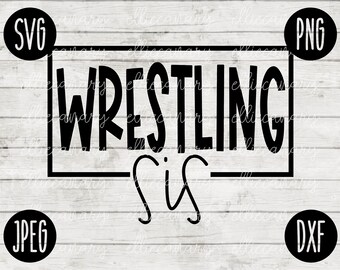 Download Wrestling Sister Svg Etsy