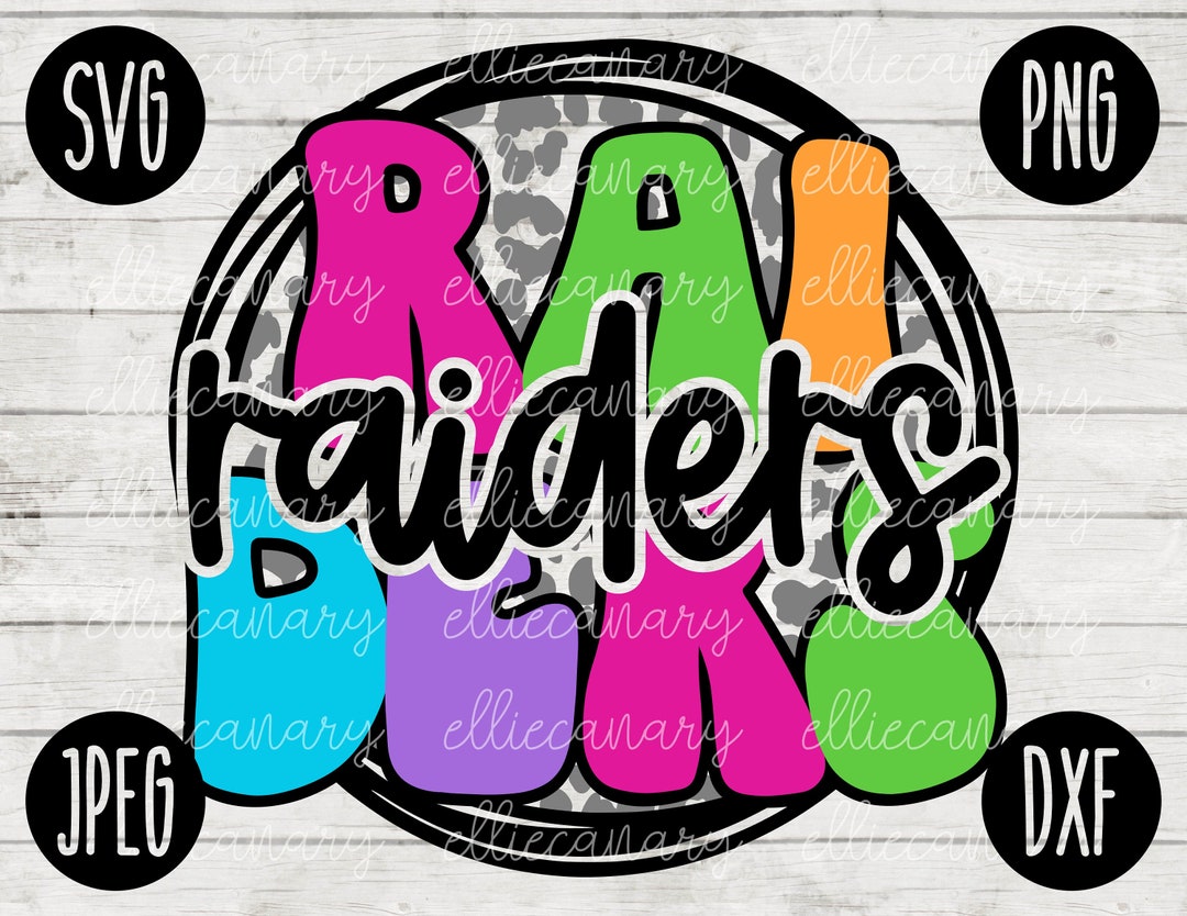 Go Raiders Mascot SVG School Spirit Teacher Team Svg Png Jpeg Dxf Vinyl ...