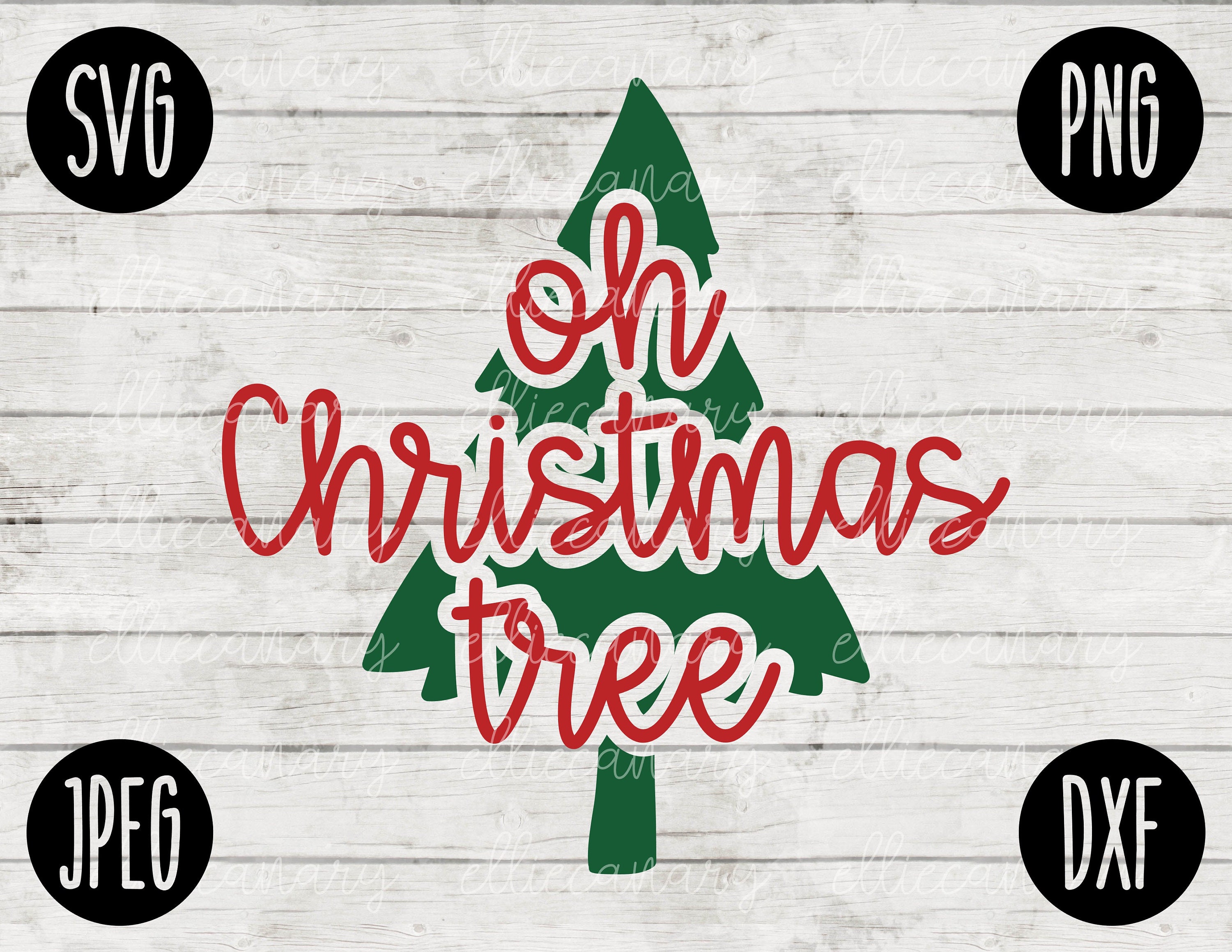 Funny Christmas SVG Oh Christmas Tree Svg Png Jpeg Dxf  Etsy