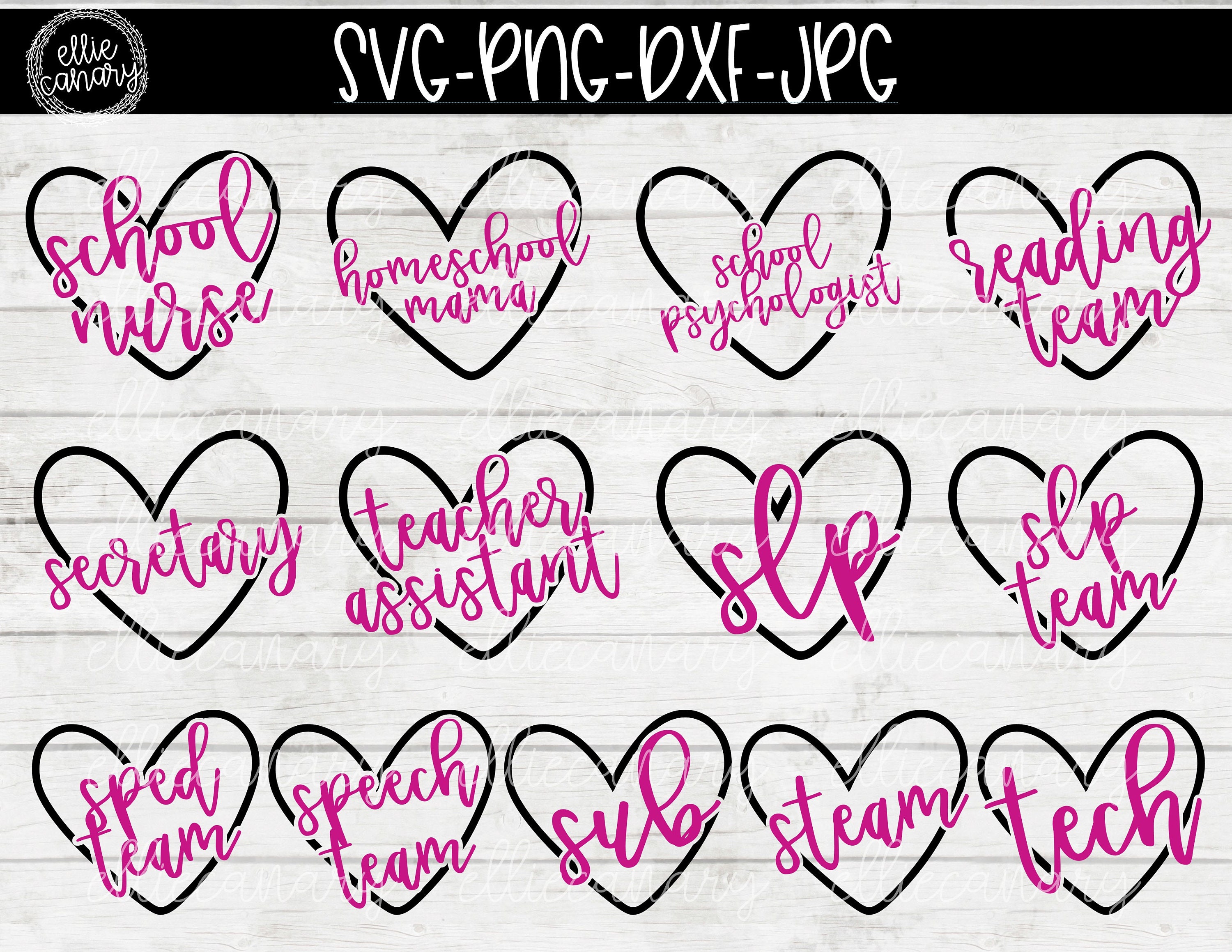 Mega Back to School Bundle 2 // 72 Designs Svg Png Jpeg Dxf ...