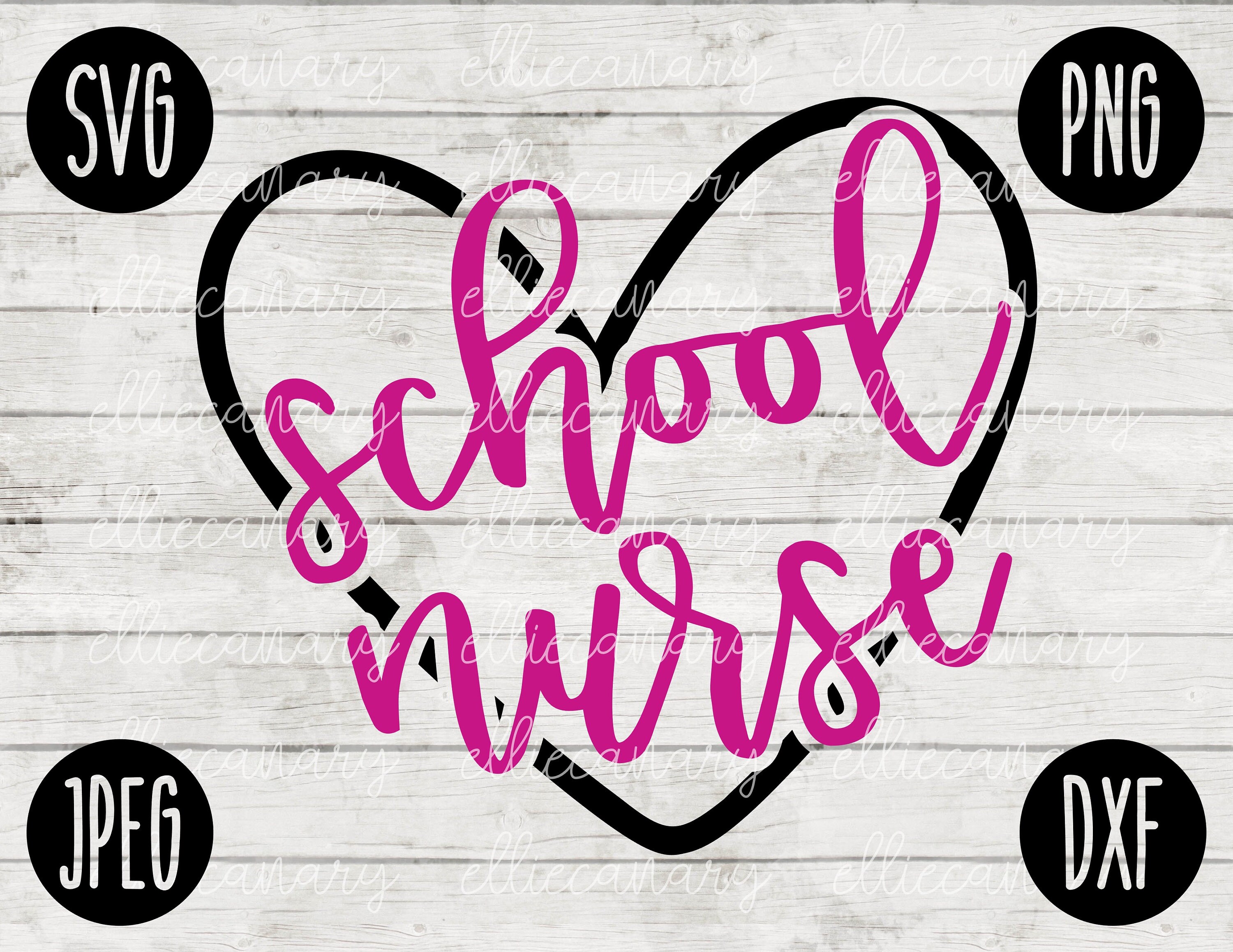 Back to School SVG School Nurse svg png jpeg dxf //cut file // Commercial Use // SVG // Teacher Appreciation First Day