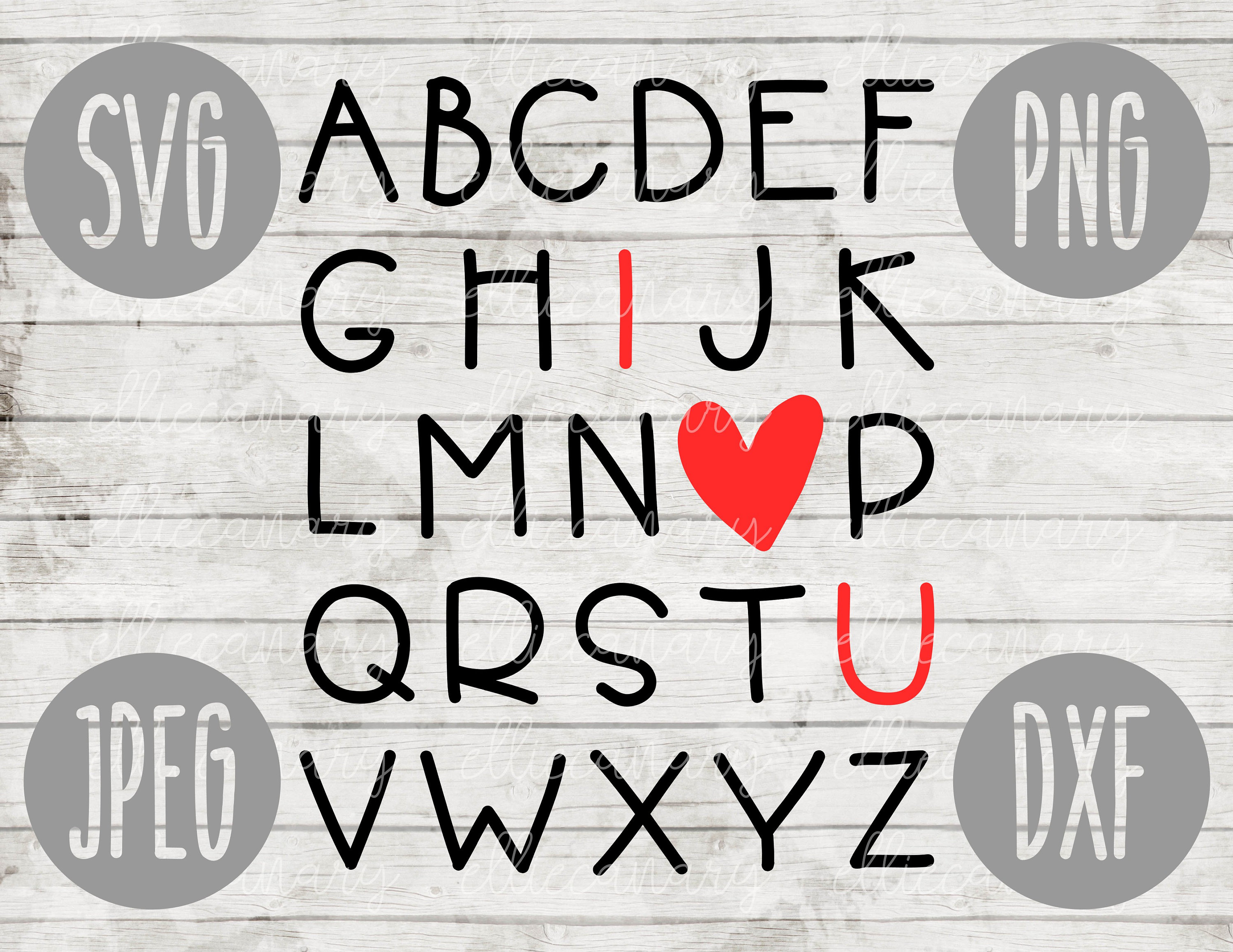 Download Valentine Svg Abc I Love You Svg Png Jpeg Dxf Commercial Cut Etsy