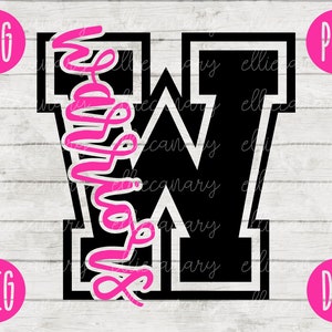 Team Spirit SVG Warriors Gioco Sport svg png jpeg dxf / Uso commerciale / Vinile Taglia File Mamma Papà Autunno Scuola Orgoglio Calcio Baseball Softball