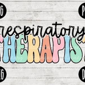 Medical Career SVG RT Respiratory Therapist svg png jpeg dxf //cut file // Commercial Use // SVG // Occupation Nurse Hospital Clinic