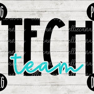 Tech Team SVG PNG: Back to School Cut File