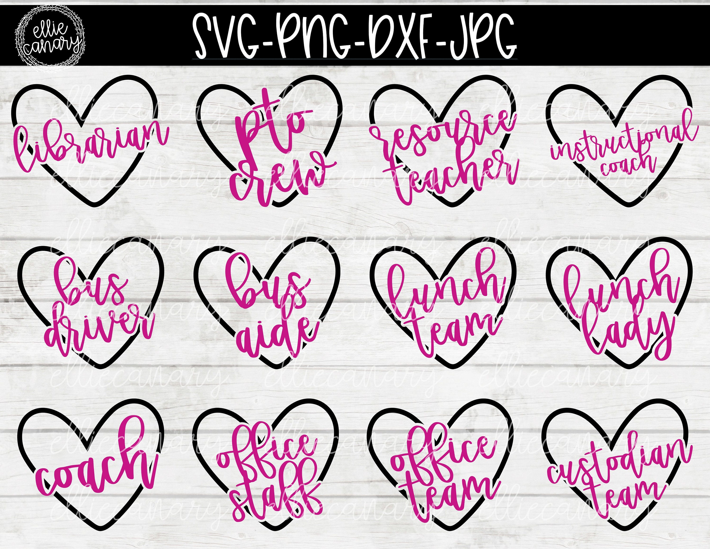 Mega Back to School Bundle 2 // 72 Designs Svg Png Jpeg Dxf ...