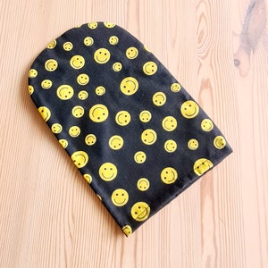 Ostomy cover stoma bag cover plain cotton fabric smiley print closing down Sale image 2