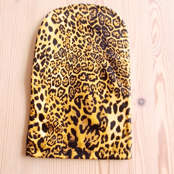 Ostomy cover stoma bag cover plain cotton fabric leopard print closing down Sale
