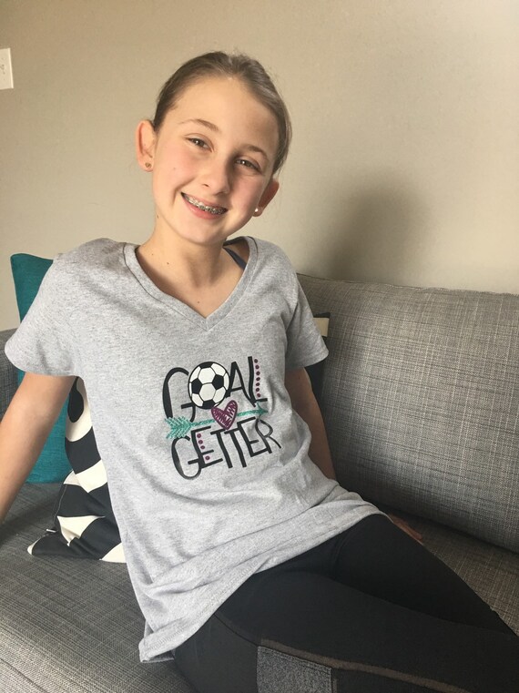 girls soccer t shirts