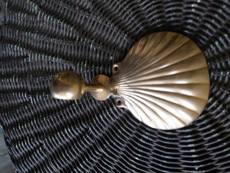 Brass Shell Wall Hook/coat Rack - Etsy