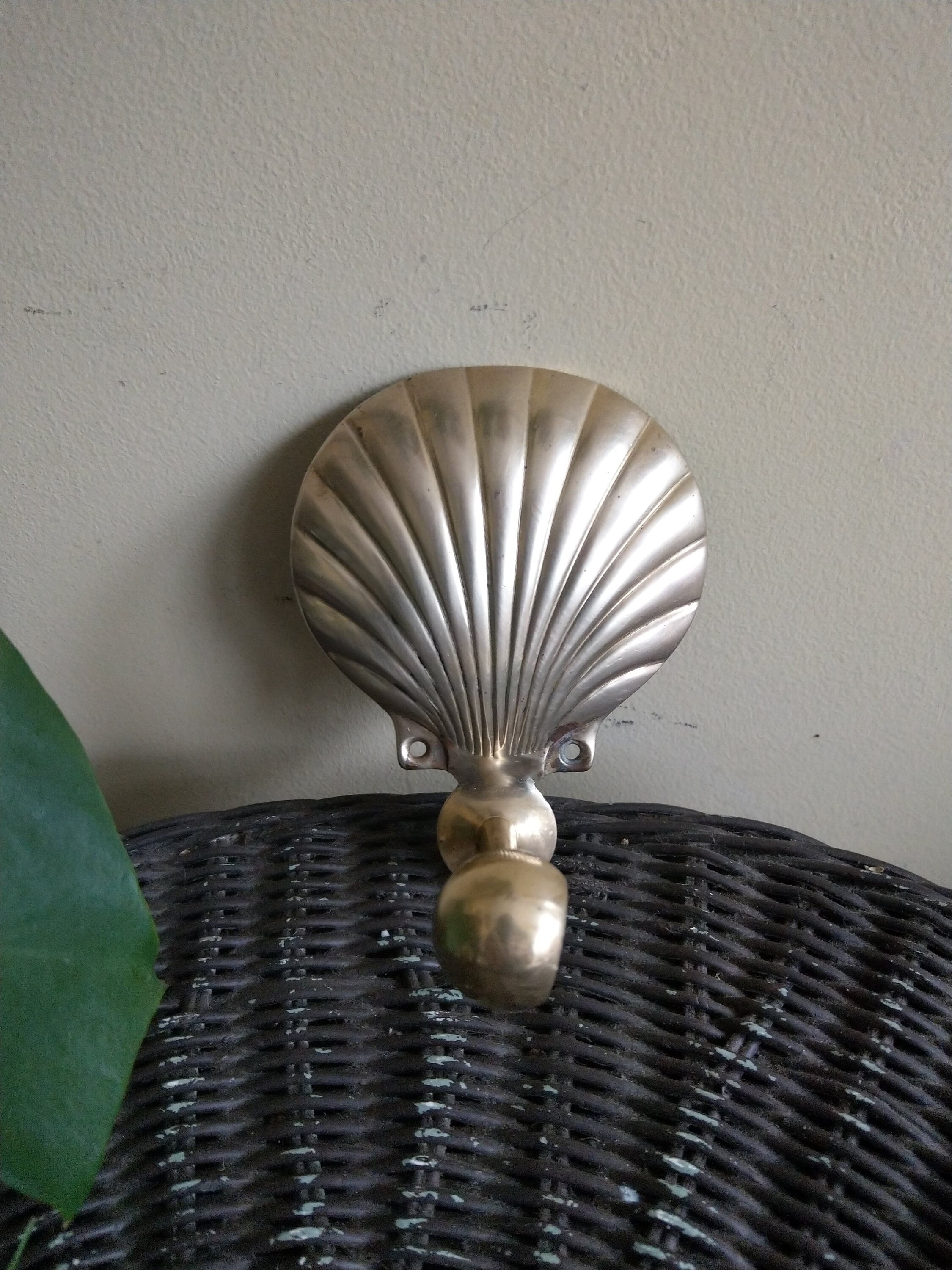 Brass Shell Wall Hook/coat Rack - Etsy