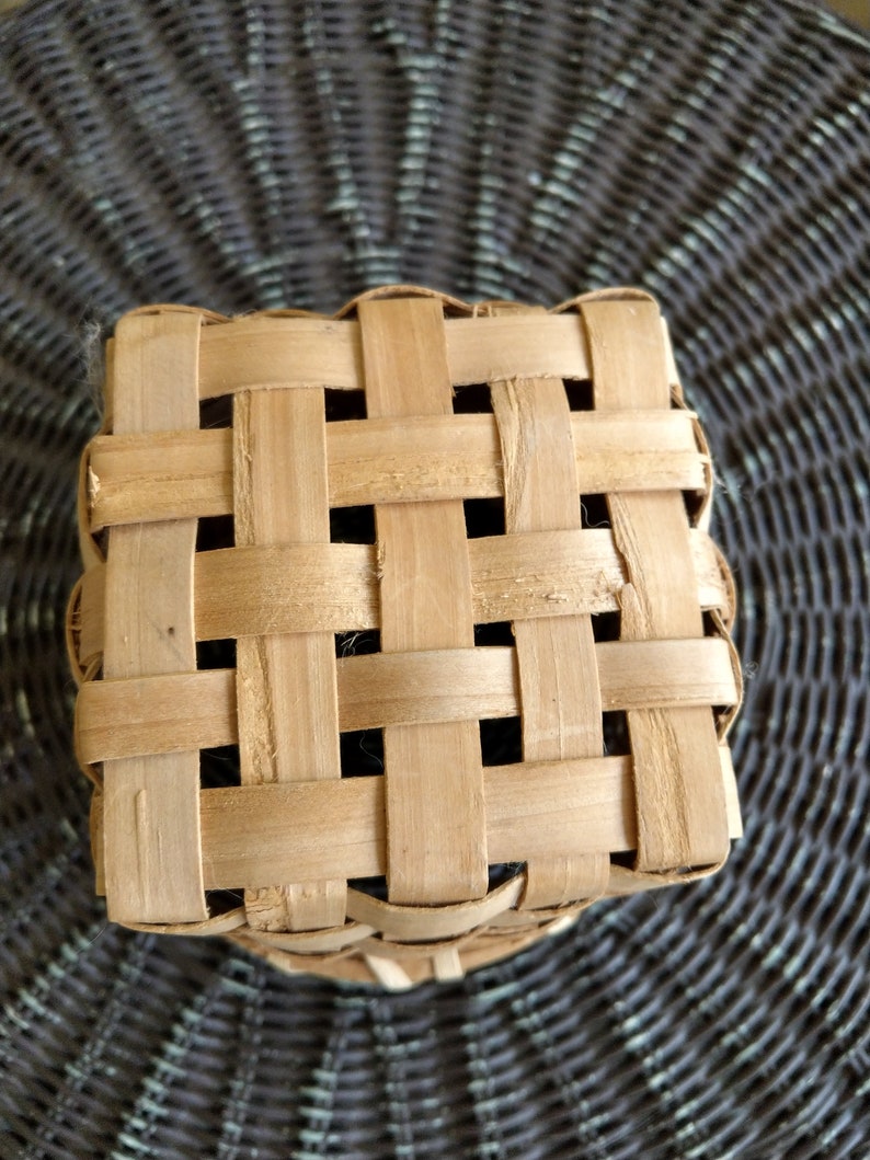 Wide Slat Rustic Wall Hanging Basket Etsy