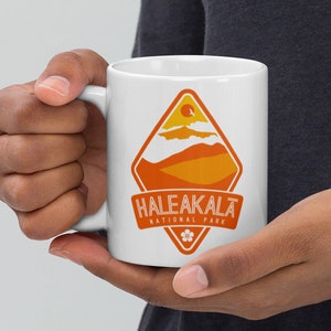 Haleakala National Park Souvenir Mug- Hawaii / hiker gift
