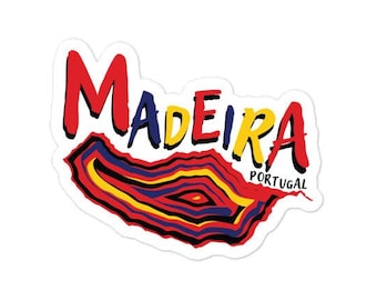 Madeira - Portugal Bubble-free stickers