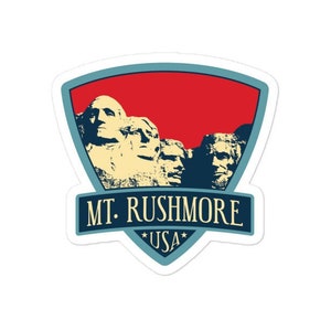 Mt. Rushmore sticker