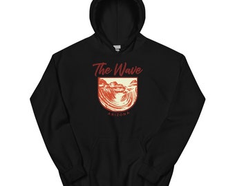 The Wave Hoodie - Hiker Gift - Etsy