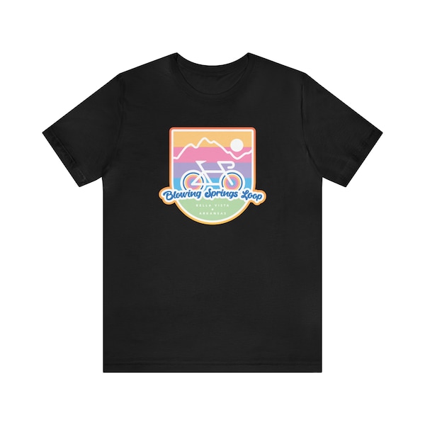 Blowing Springs Loop - Bella Vista, Arkansas Unisex Jersey Kurzarm T-Shirt - Geschenk für Wanderer