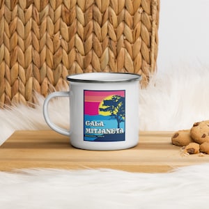 Cala Mitjaneta – Menorca, Spain Enamel Mug