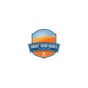 Great Sand Dunes National Park - Colorado Bubble-free stickers