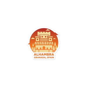 Alhambra - Granada, Spagna Adesivi senza bolle