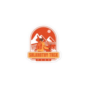 Salkantay Trek to Machu Picchu - Peru Bubble-free stickers