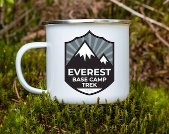 Mount Everest Base Camp Trek Enamel Mug