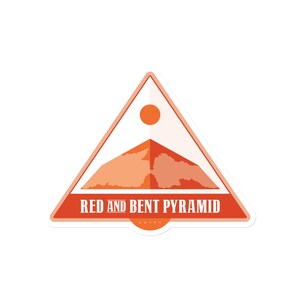 Red and Bent Pyramid Magnet – Egypt