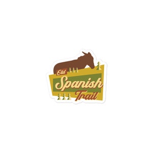 Old Spanish Trail Bubble-free stickers