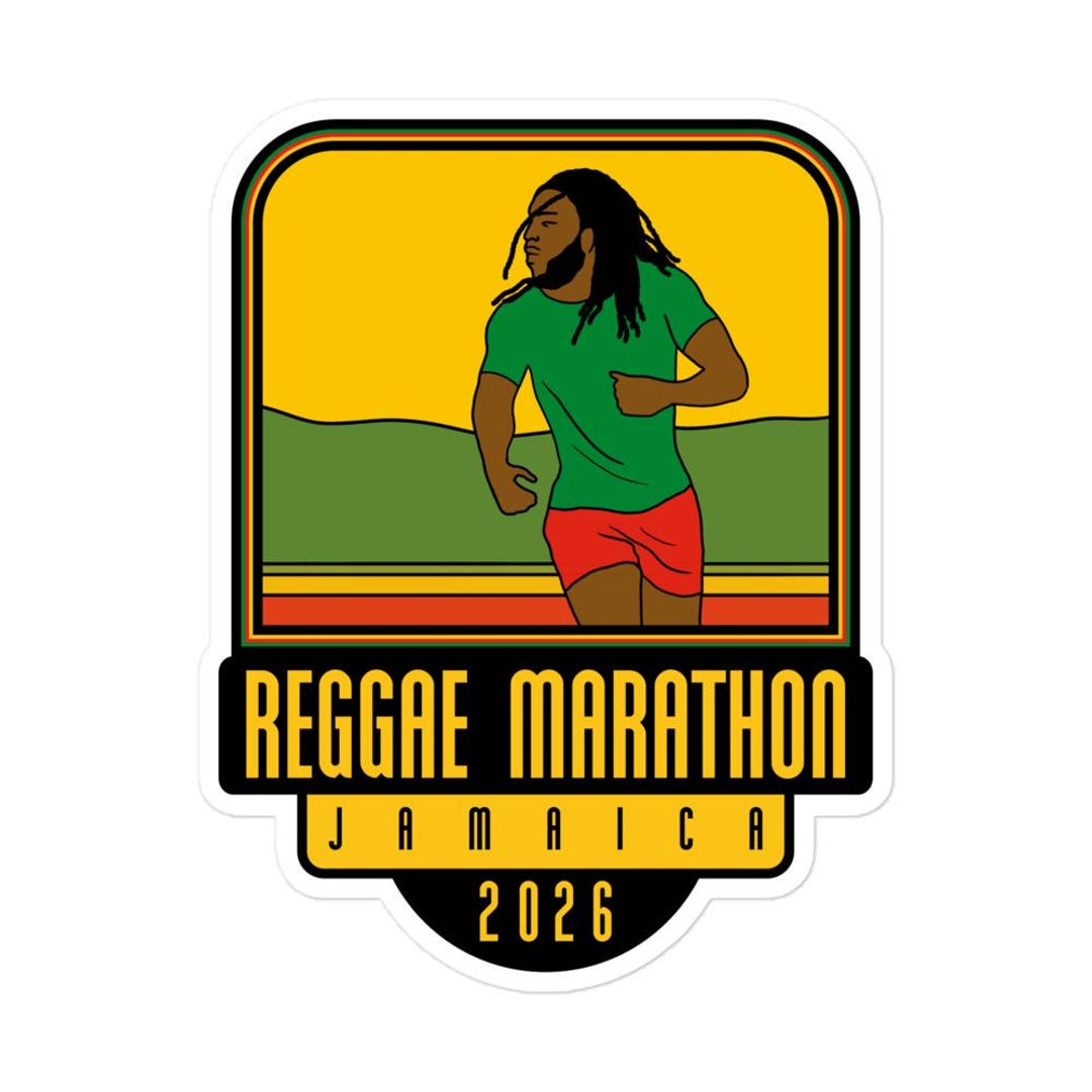 R Reggae Sticker Reggae Marathon Stickers – 2026 – Jamaica - Etsy
