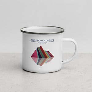 Gli incantesimi - Washington Enamel Mug