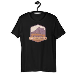 ウェールズ3000年代、14ピークス ユニセックスTシャツ - スノードニア