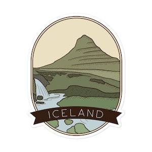 Adesivi Islanda