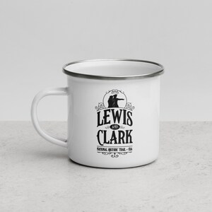 Lewis and Clark - National Historic Trail, USA Enamel Mug