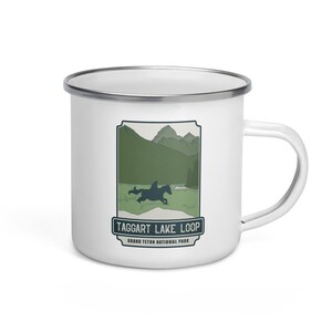 Taggart Lake Loop Enamel Mug - Grand Teton National Park