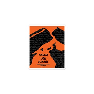 Mauna Loa Summit – Hawaii Bubble-free stickers