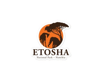 Etosha National Park - Namibia Bubble-free stickers