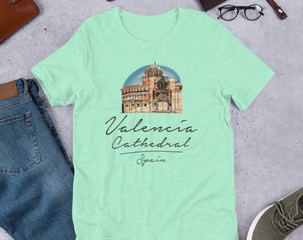 Cathédrale de Valence – Espagne T-shirt unisexe
