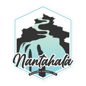 Nantahala National Forest – North Carolina Bubble-free stickers