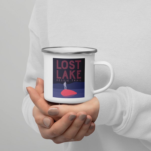 Lost Lake - Hessie Trail Enamel Mug