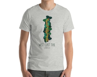 West Coast Trail - Canada Unisex t-shirt