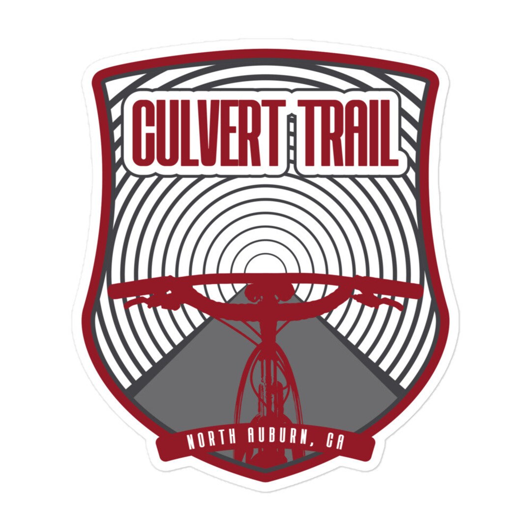 Culvert Trail - North Auburn, California Bubble-free Stickers - Etsy