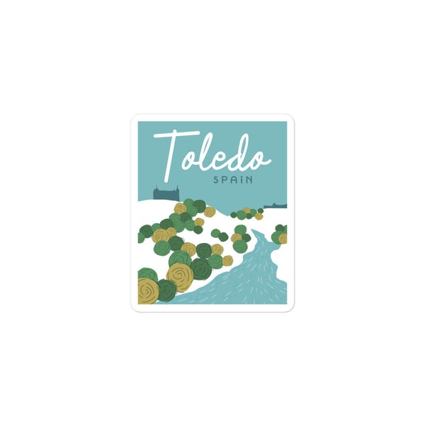 Toledo – Spain Bubble-free stickers