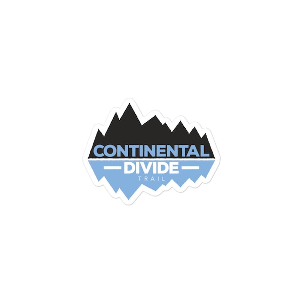 Continental Divide Trail - CDT Bubble-free stickers