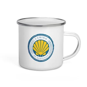 Camino de Santiago / Way of St James Enamel Mug