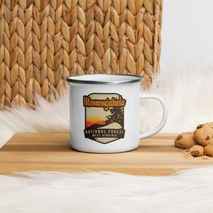 Monongahela National Forest - West Virginia Enamel Mug