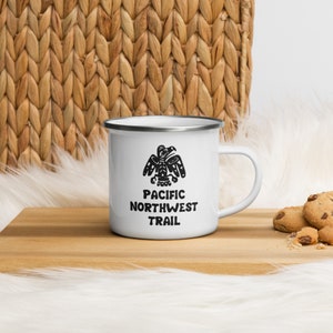 Pacific Northwest Trail Enamel Mug