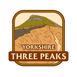 Yorkshire Three Peaks Magnet