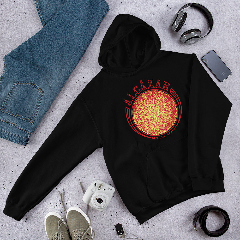 Sweatshirt Séville Espagne - Design Vintage Andalucía - Logo Sevilla - Coton 241g - Coupe Classique