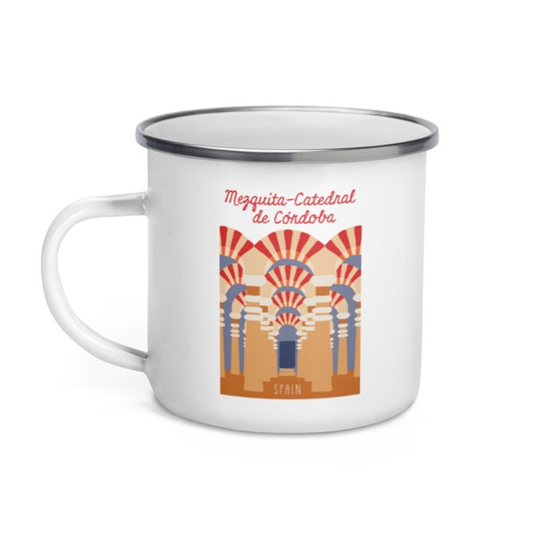 Mezquita-Catedral de Córdoba – Spain Enamel Mug