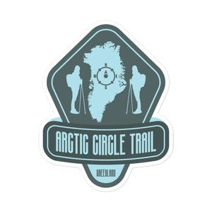 Arctic Circle Trail stickers – Greenland